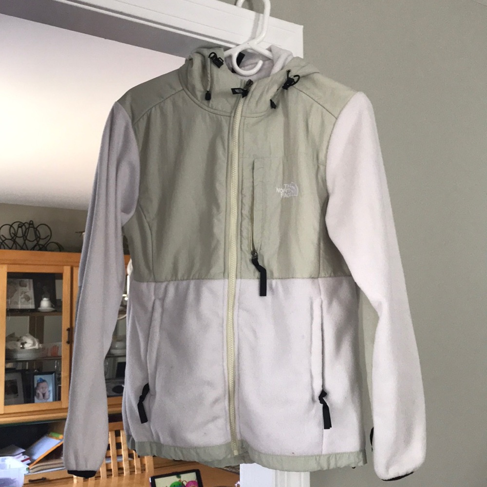 The North Face hooded lightweight fleece jacket